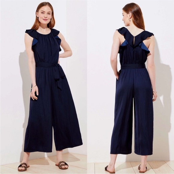 NWT Loft Flutter Jumpsuit - Picture 3 of 9